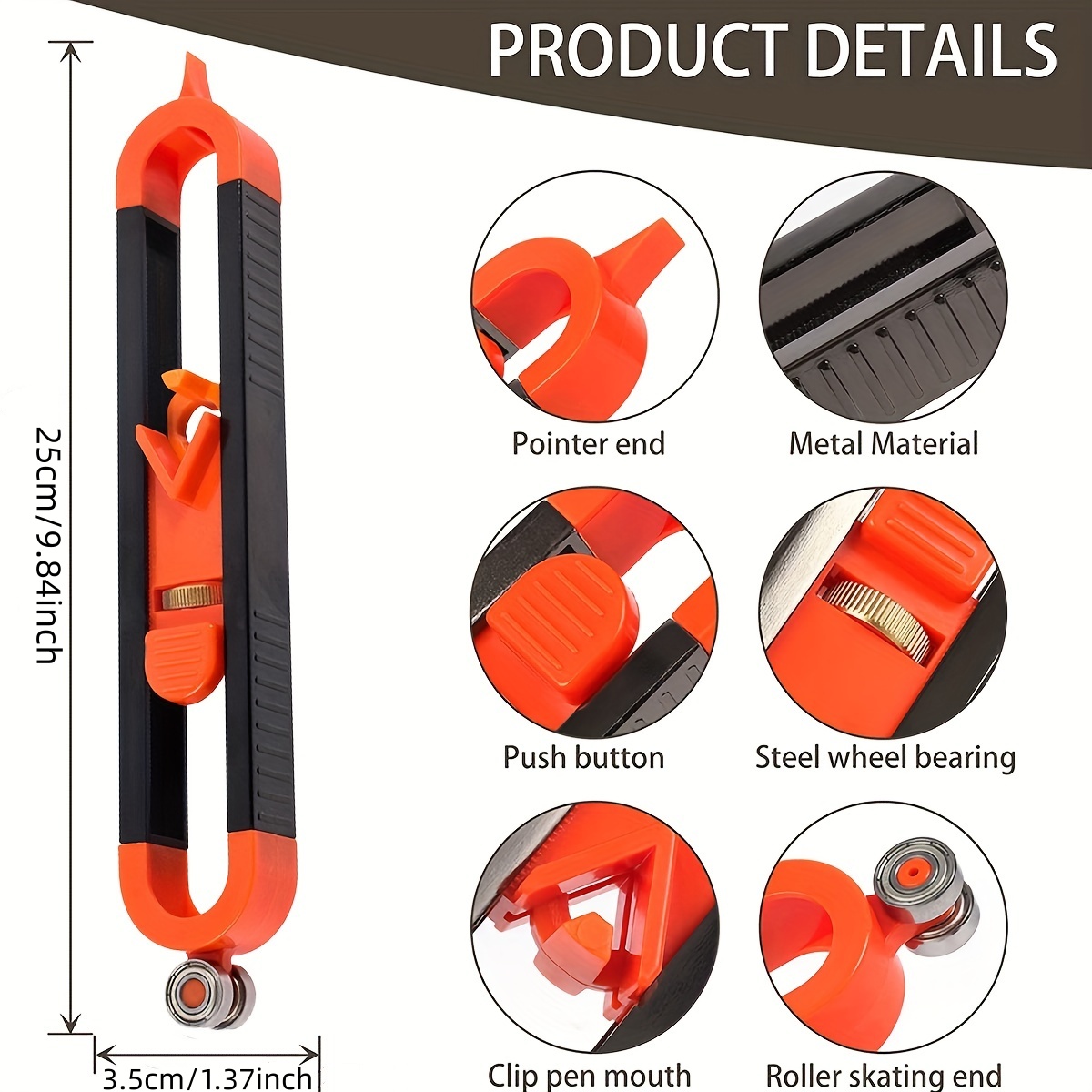 Contour Gauge Scribing Tool, P - Woodworking Workshop recension och pris