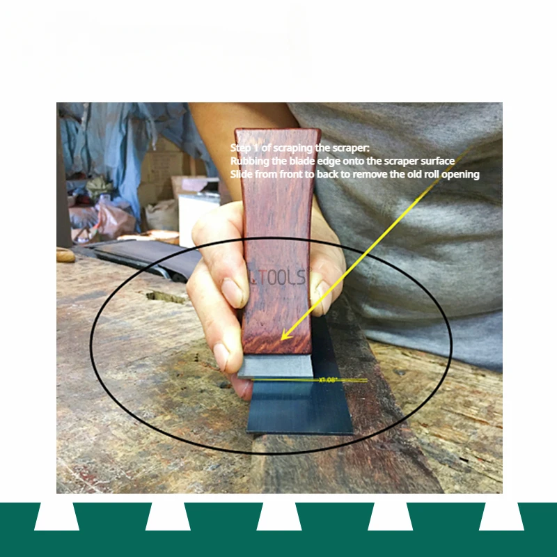Woodworking Tool Scraper Tungs - Drawknife Blade recension och pris