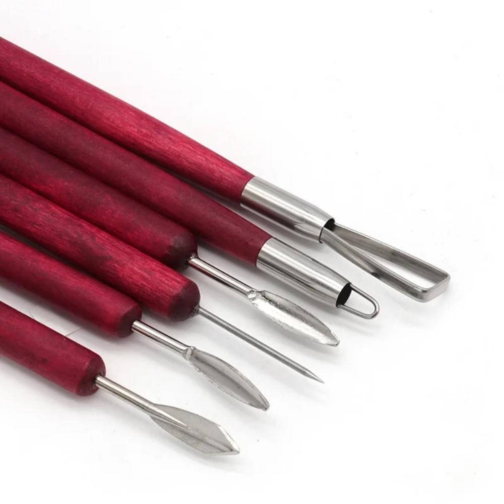 6PCS Sculpting Tool Pottery Wo - Wood Chisel Set recension och pris
