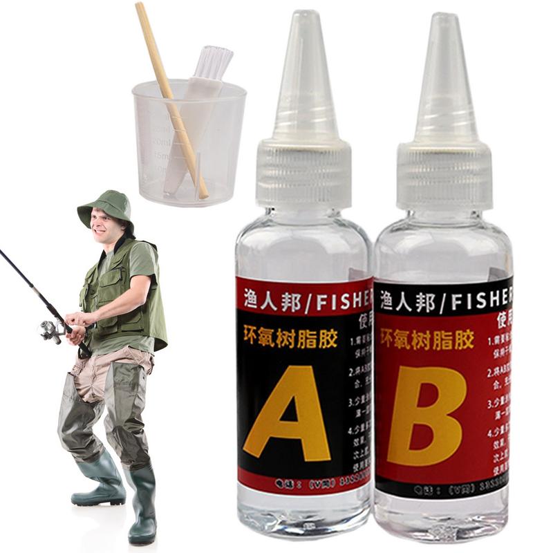 Adhesive For Fishing Rod Fishi - Woodworking Resin recension och pris