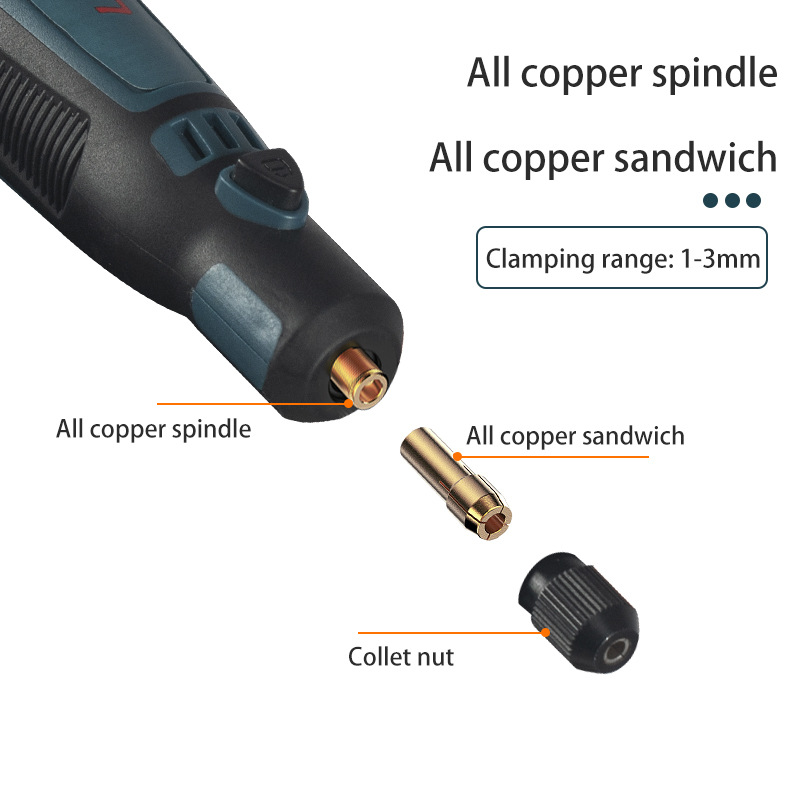 USB Cordless Electric Grinder  - Wood Chisel Set recension och pris