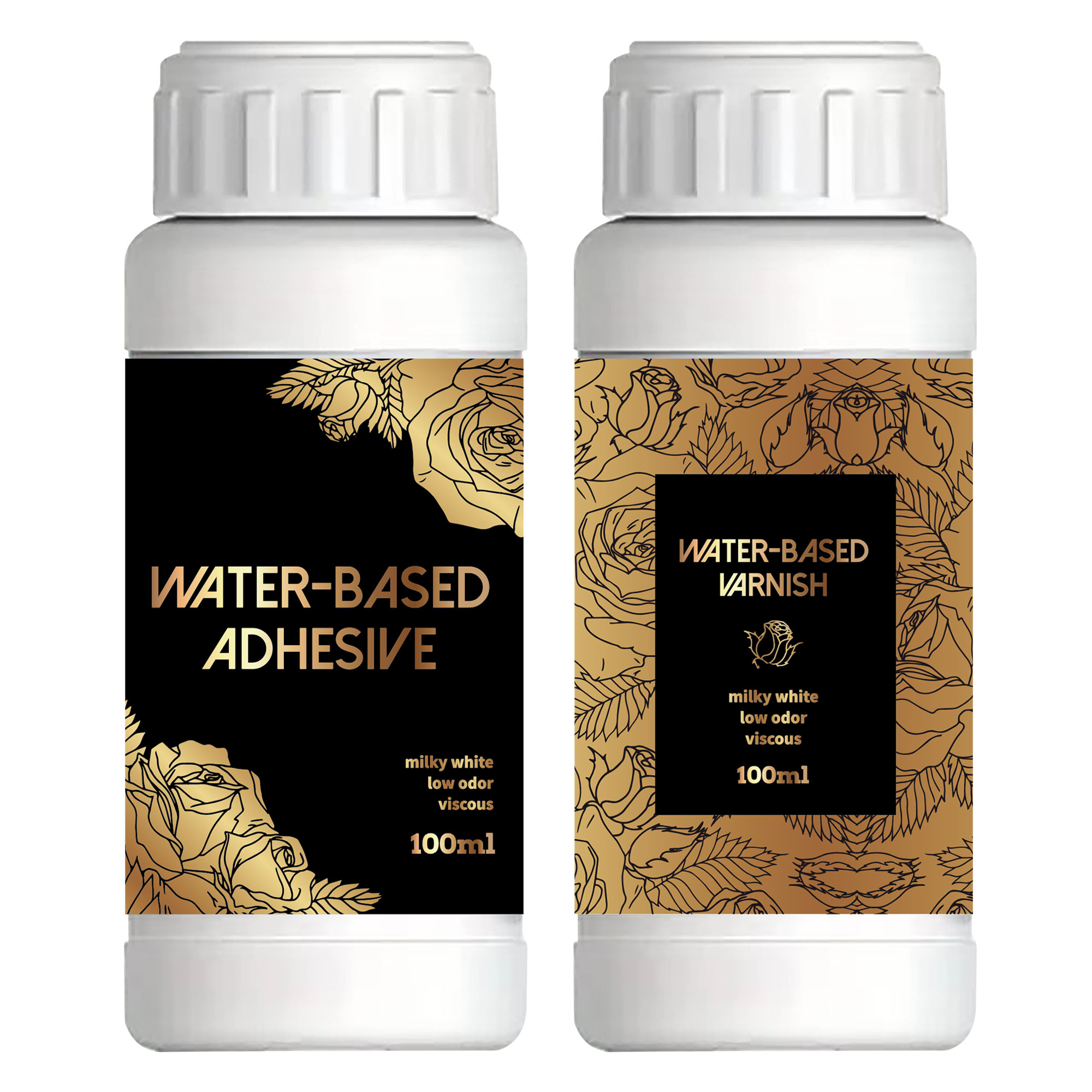 100ML/200ML Golden Foil Adhesi - Woodworking Resin recension och pris