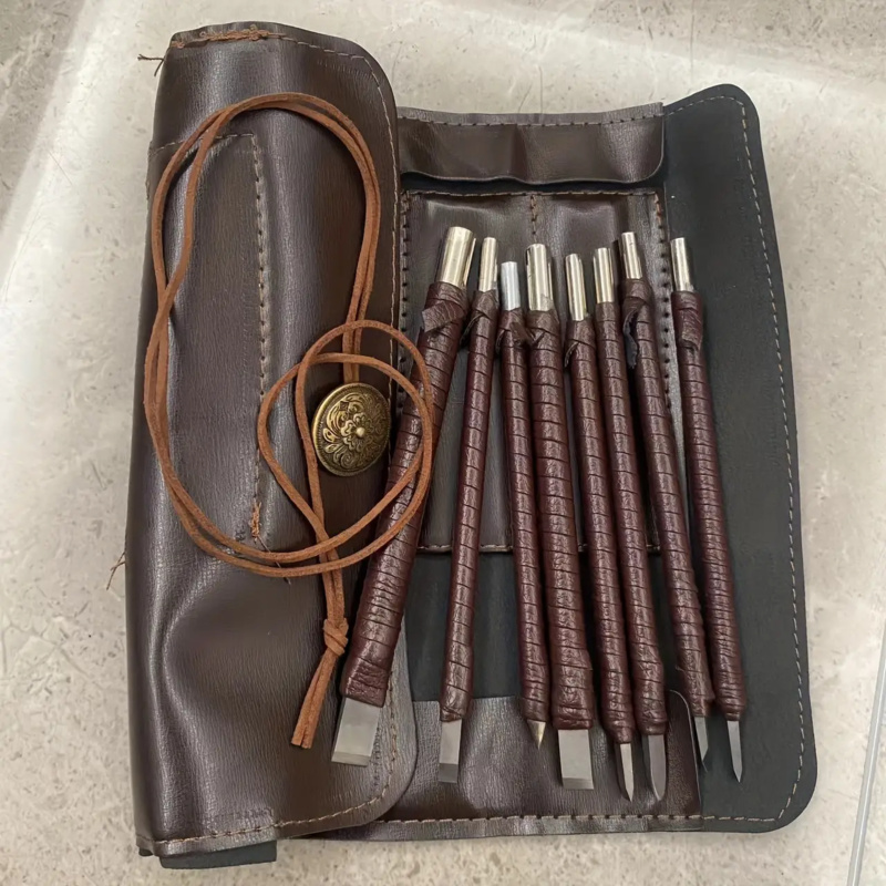 ‌8pcs Tungsten Steel Carving C - Wood Chisel Set recension och pris