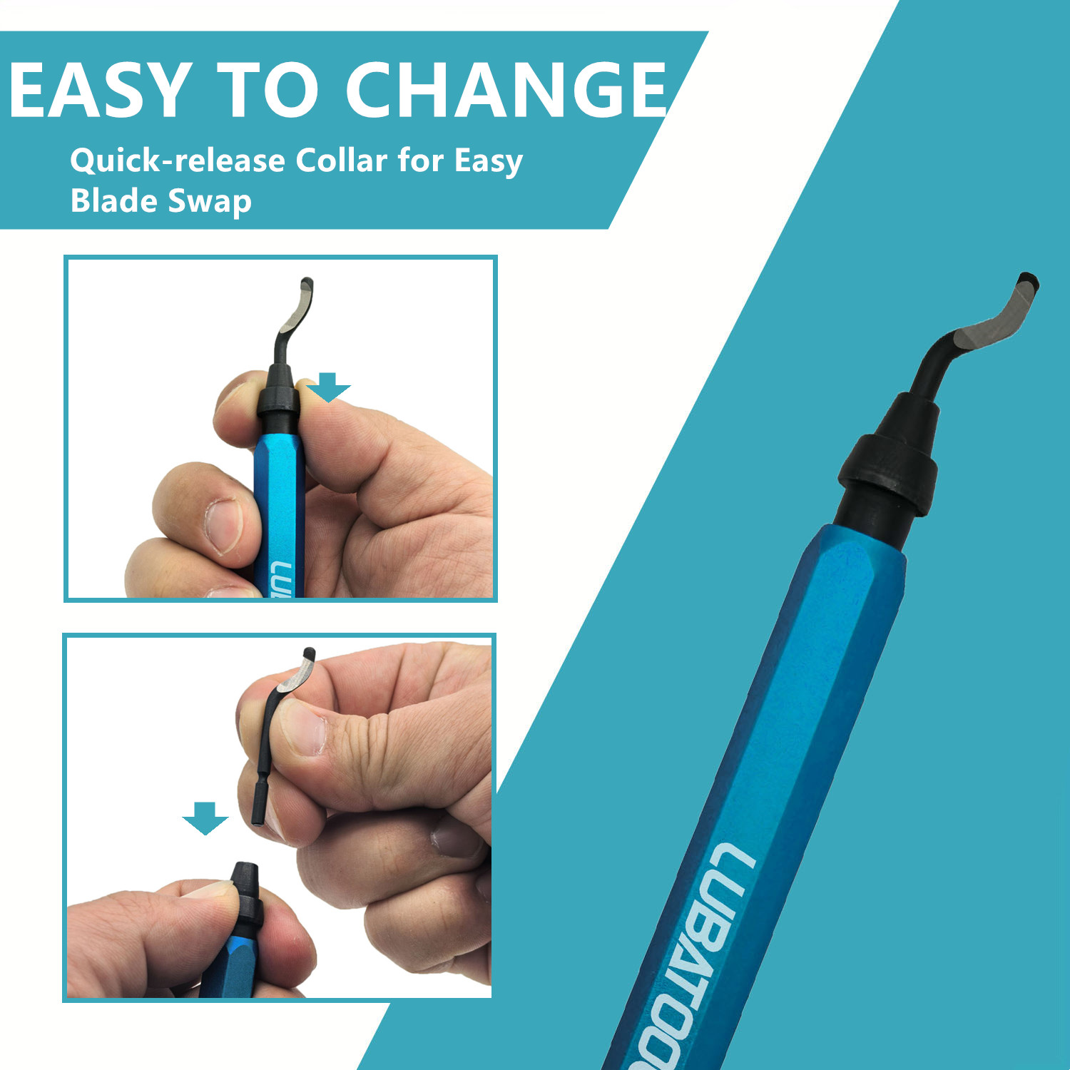 LUBATOOL Deburring Tool with 1 - Woodworking Resin recension och pris