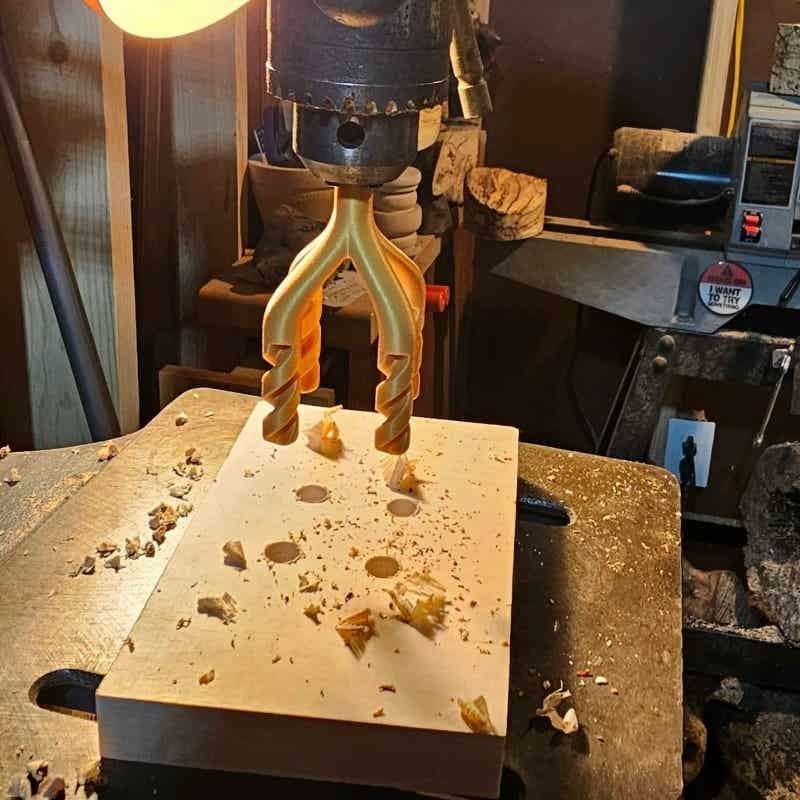 Plastic Four Prank Drill Bit T - Woodworking Jokes recension och pris