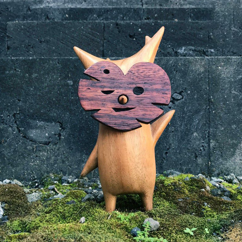 1/2/3pcs Wooden Korok Statue H - Woodworking Resin recension och pris