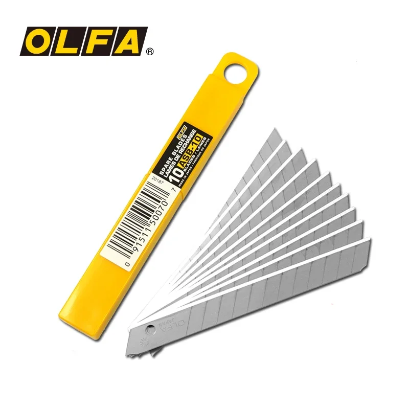 OLFA ASB-10 9mm Spare Blades 1 - Woodworking Wallpaper recension och pris
