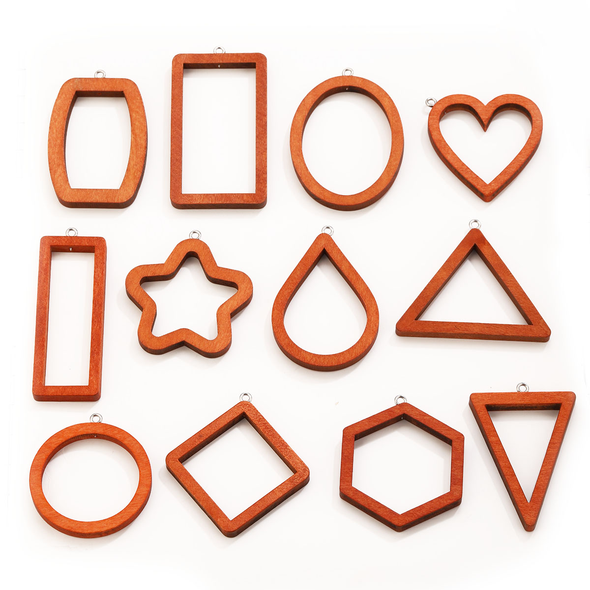 10PCS Triangle Rectangle Wood  - Woodworking Resin recension och pris